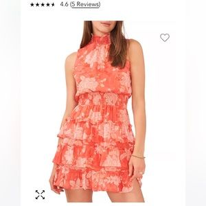 1.STATE
Smocked Tiered Dress